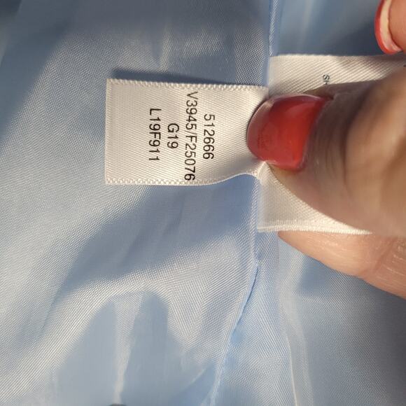 Lands' End Vest Womens Medium Puffer 600 Fill Down Feather Plaid - Picture 5 of 8